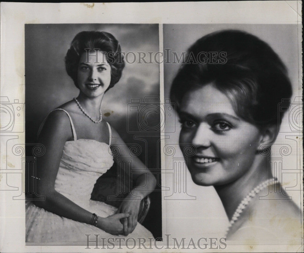 1960 Press Photo Swedish Princesses Desiree &amp; Brigitta&#39;s visit to the U.S. - Historic Images