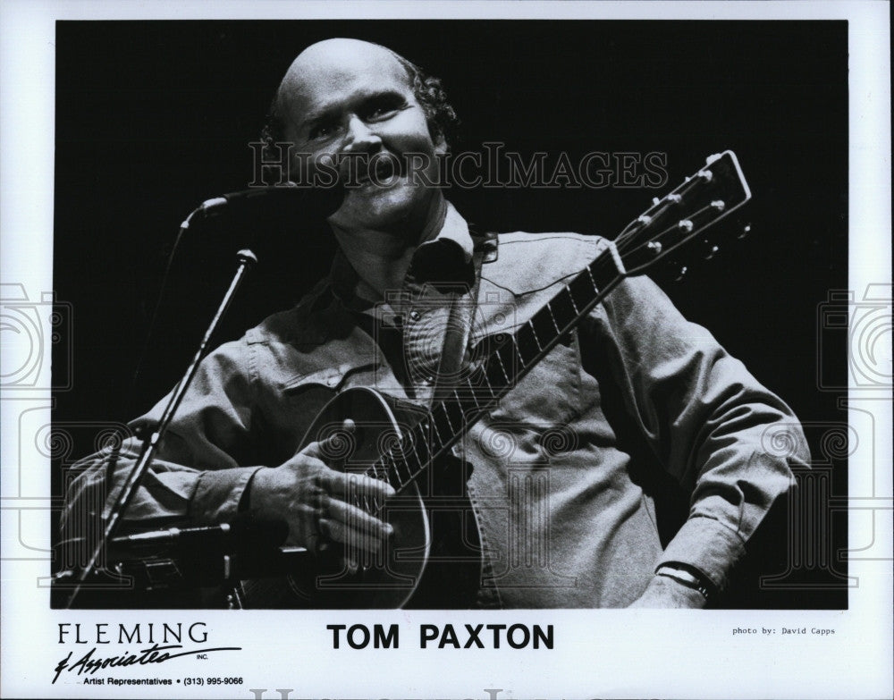 Press Photo Musician Tom Paxton - Historic Images