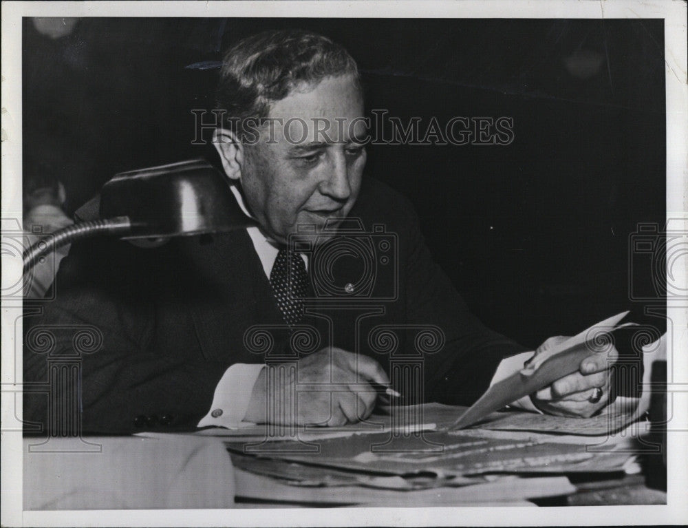 1941 Press Photo Rear Admiral Clark H.Woodward, expert on Naval Warfare. - Historic Images