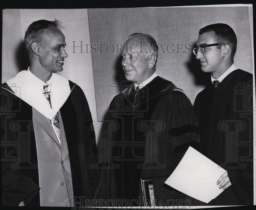 1960 Press Photo Baccalaureate Service of 1960 Mass. Inst. of Technology. - Historic Images