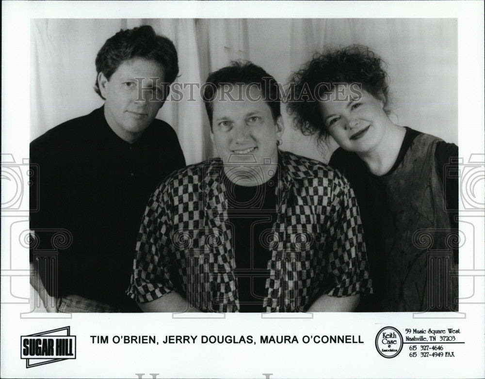 Press Photo Sugar Hill: T. O&#39;Brien, J. Douglas, Maura O&#39;Connell - Historic Images