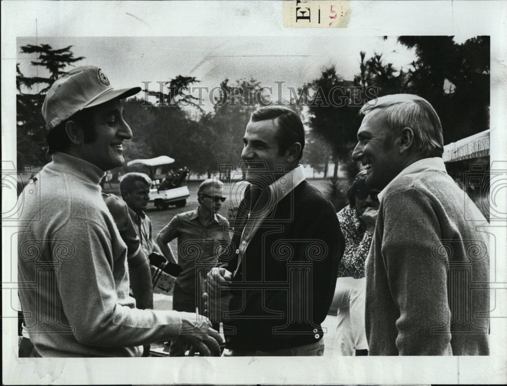 1970 Press Photo Tige Andrewa,Jack Cassidy,Danny Thomas &quot;The Mod Squad&quot; - Historic Images