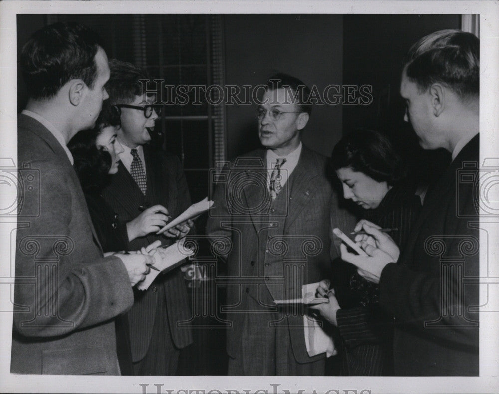 1949 Press Photo Chairman Of House Unamerican Activities Committee John S. Wood - Historic Images