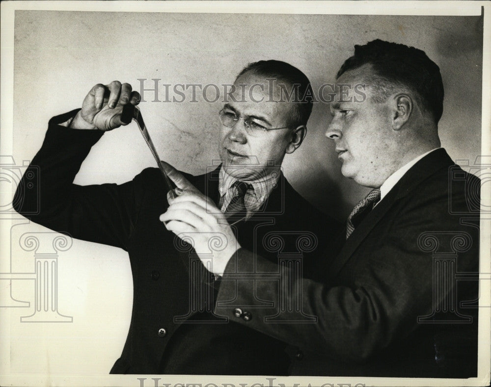 1938 Press Photo William H. Beal &amp; George Woodruff - Historic Images