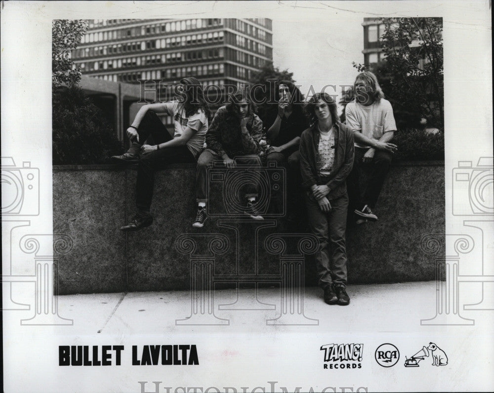 1990 Press Photo Bullet Lavolta Musical Group - Historic Images