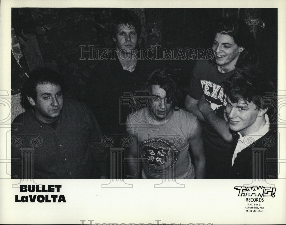 Press Photo Bullet LaVolta Musical Group - Historic Images