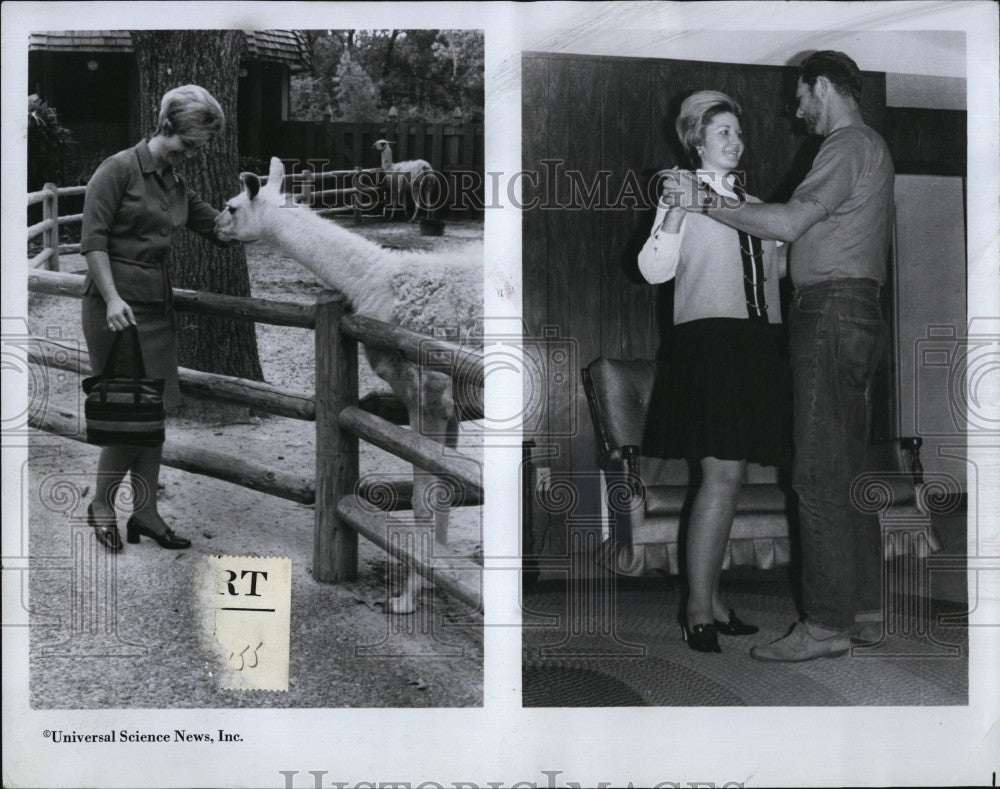 1970 Press Photo Betty McCann was a recipient of a bone transfer - Historic Images