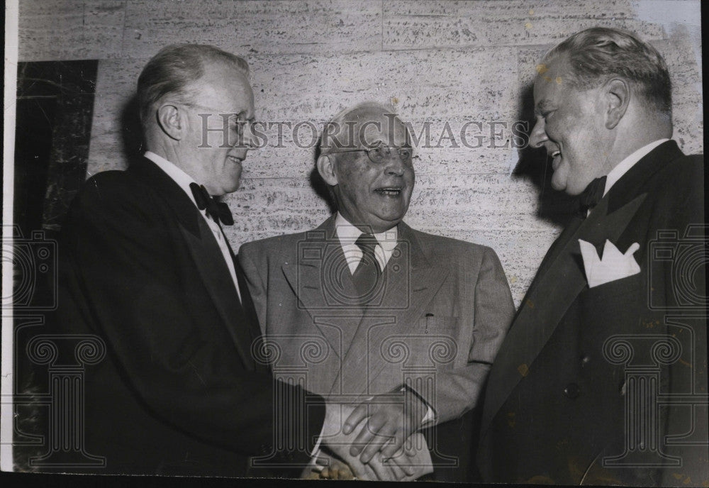 1951 Press Photo Francis McCabe, John W. Wood, &amp; Thomas Egan - Historic Images