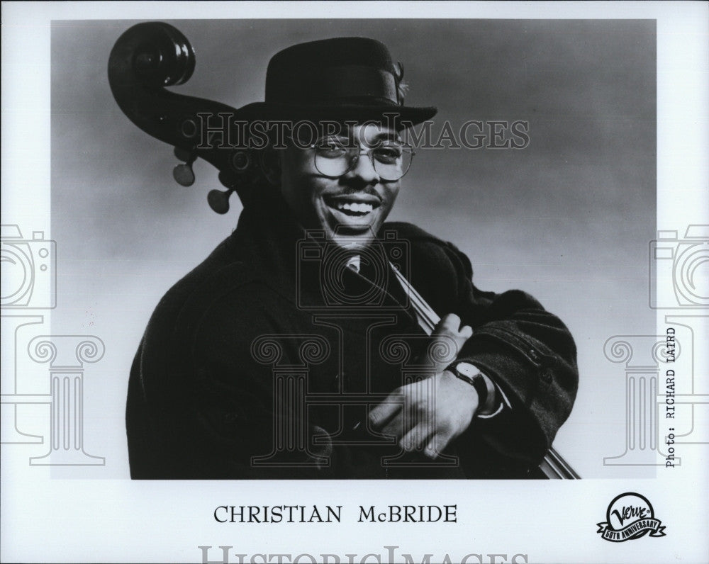 Press Photo Christian McBride Musician Jazz Bassist entertainer - Historic Images