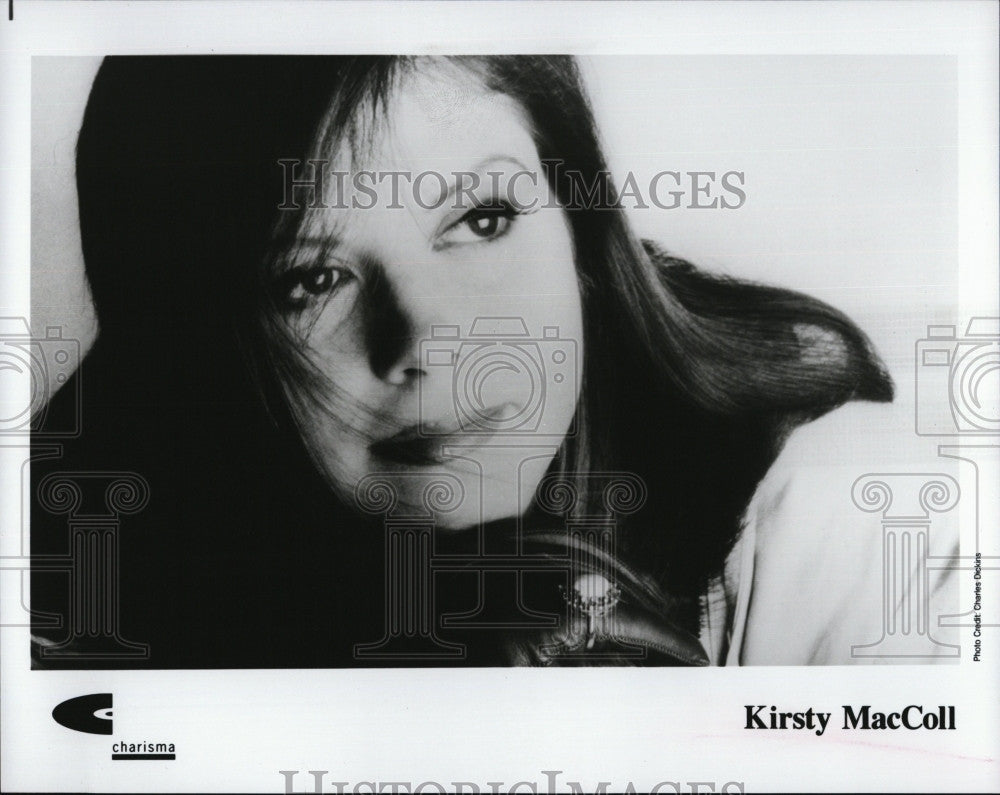 Press Photo Popular Musician Kirsty MacColl - Historic Images