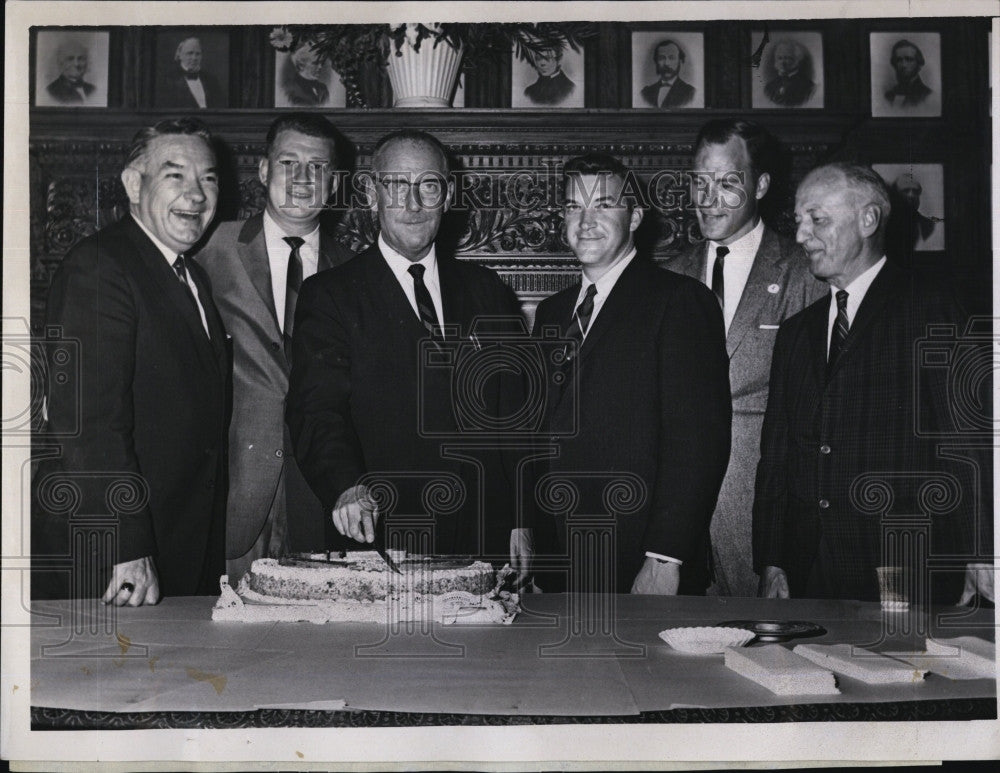 1964 Press Photo Senators Joseph Gibney James Hennigan Maurice Donahue James - Historic Images