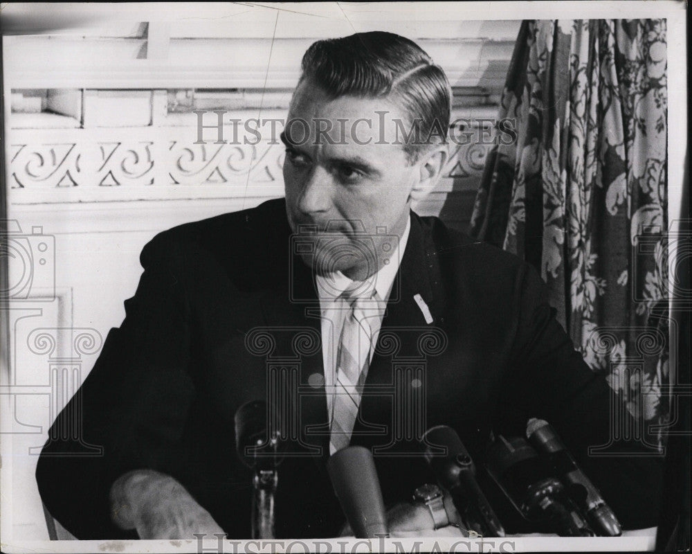 1962 Press Photo Edward McCormack Attorney General Massachusetts - Historic Images