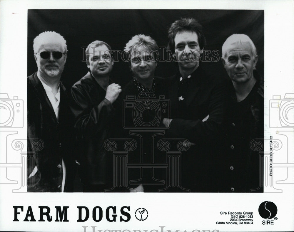 1998 Press Photo Farm Dogs (Band) - Historic Images