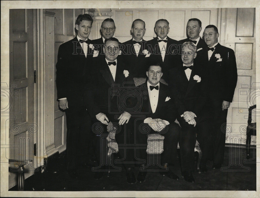 1941 Press Photo Kennedy&#39;s Association Annual Dinner Ralph Mcauley Chairman - Historic Images