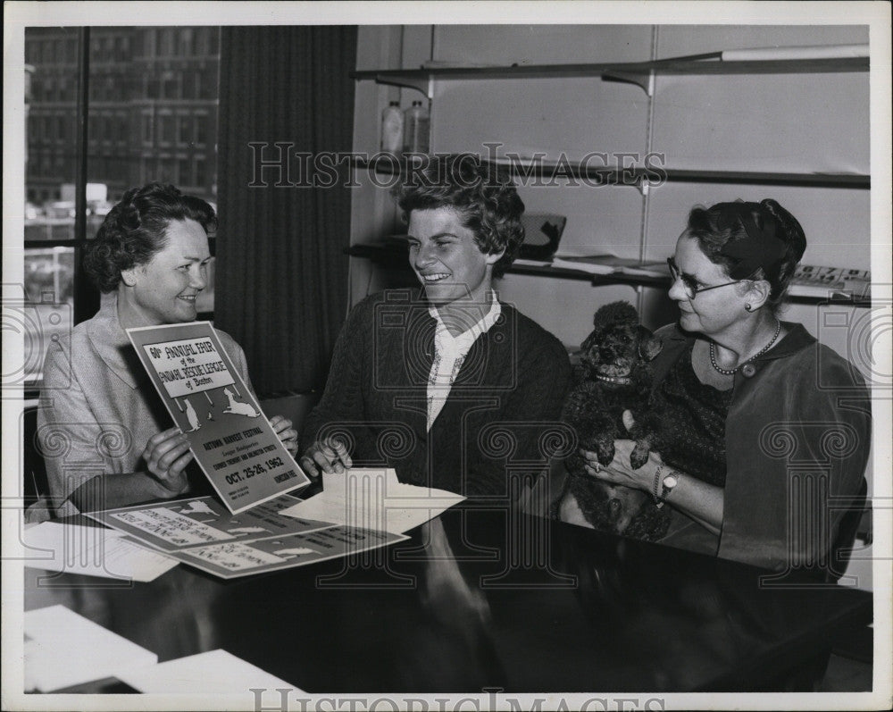 1962 Press Photo Mrs. A. Damm Marshall Lexington Burke Potter Dana McLeon - Historic Images