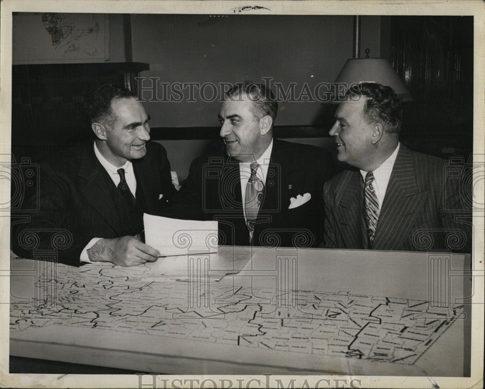 1948 Press Photo Forrester Clark, John Del Monte, Joseph Salerno Child&#39;s Crusade - Historic Images