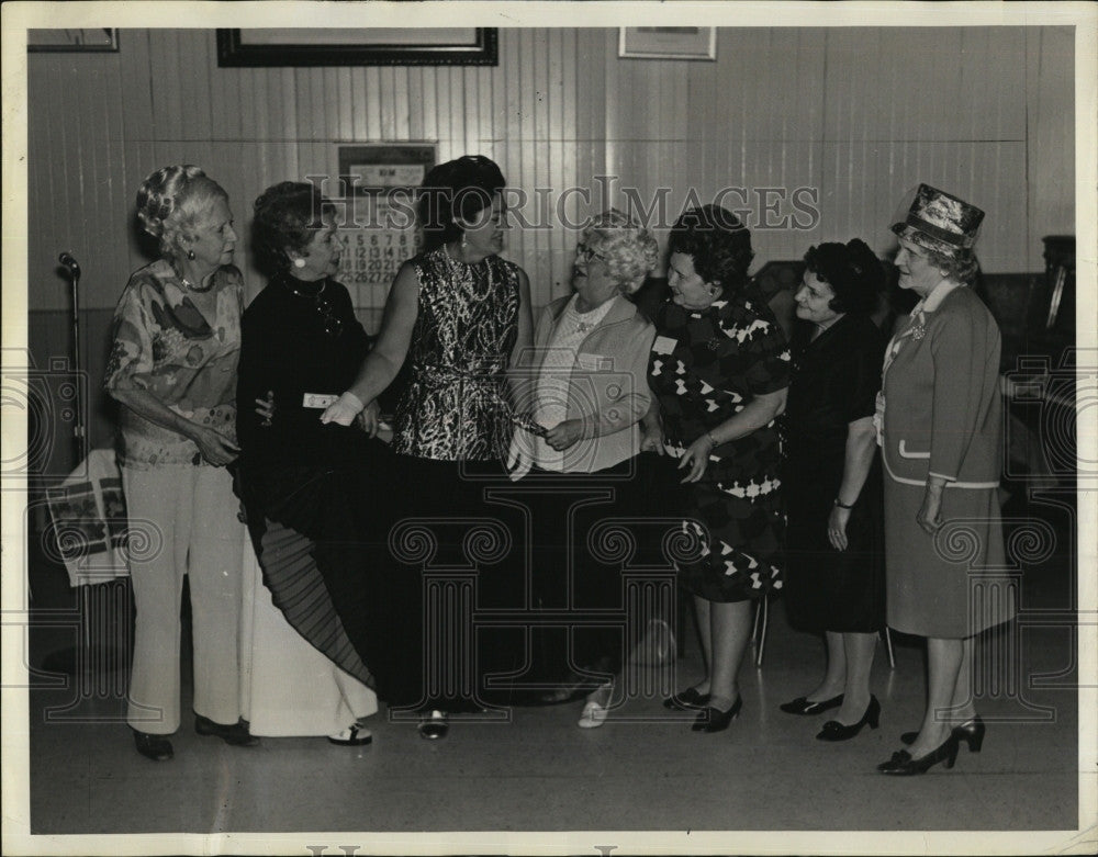 1973 Press Photo Rep. Mary Fantasia, Molly Nolley, Anna Costa, Hazel Sharkey - Historic Images