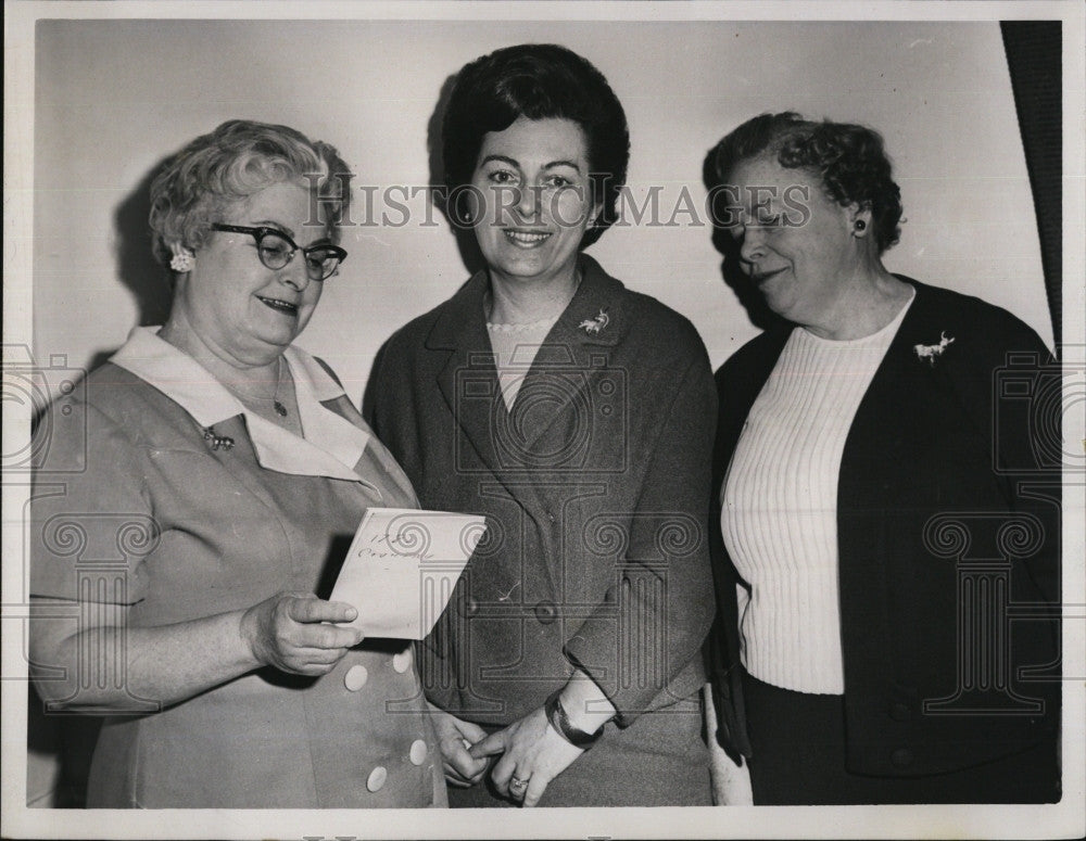 1966 Press Photo Women&#39;s Conference: Helen Dolan, Mary Fantasia &amp; Mary Twomey - Historic Images