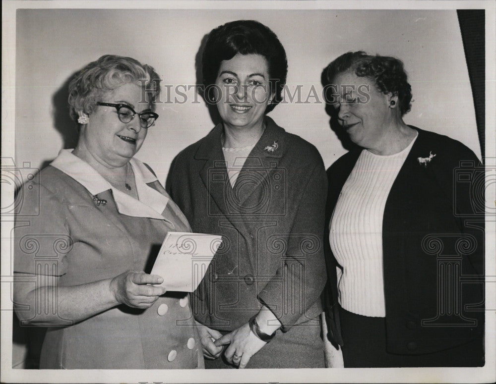 1966 Press Photo Women's Conference: Helen Dolan, Mary Fantasia & Mary Twomey - Historic Images