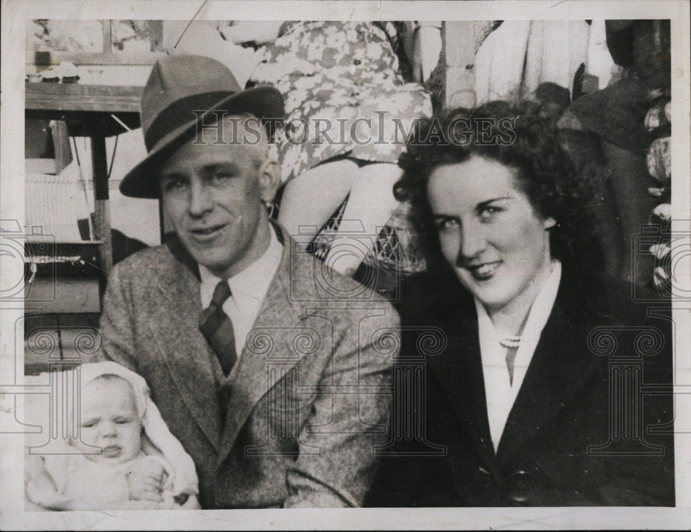 1952 Press Photo Louise Dalton hit &amp; run victim dies, Charles &amp; Susanne Dalton - Historic Images