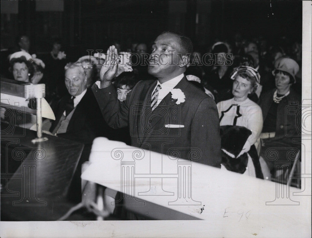 1964 Press Photo Thomas Coates, Cambridge City Councilor - Historic Images