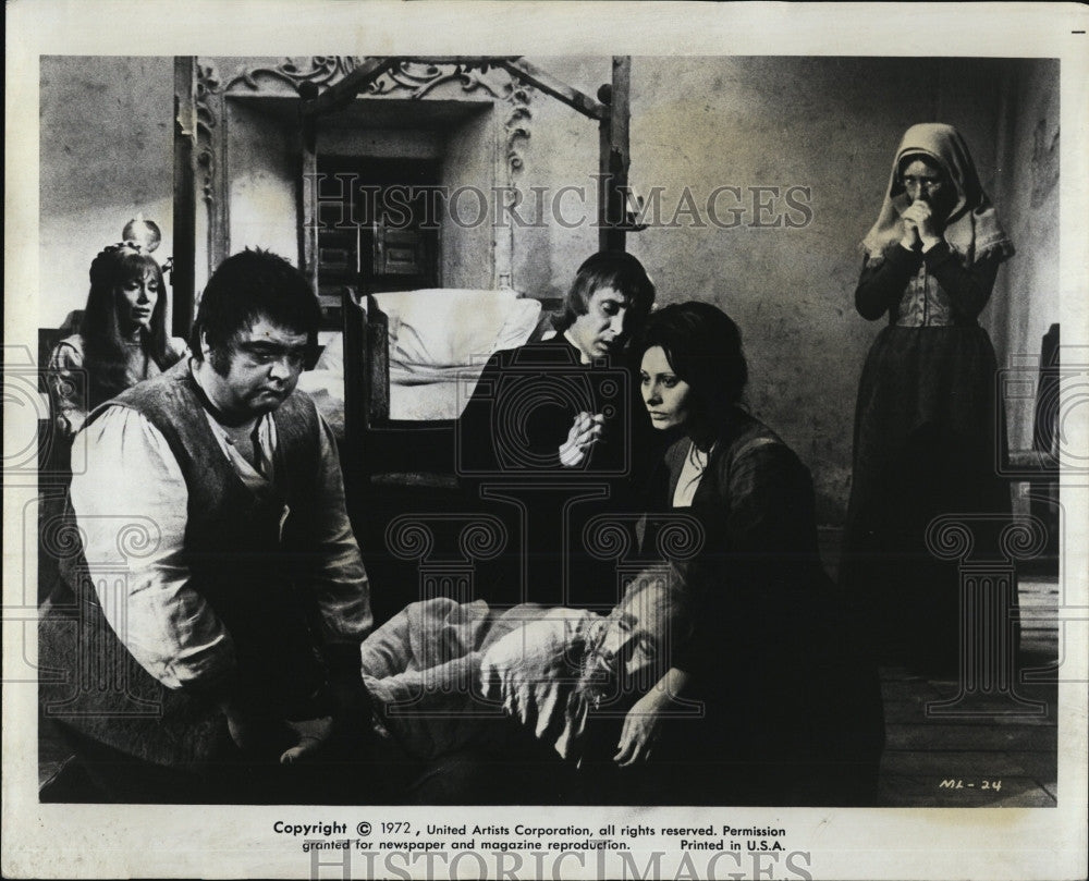 1972 Press Photo &quot;Man of La Mancha&quot; Peter O&#39;Toole,Sophia Loren,James Coco - Historic Images