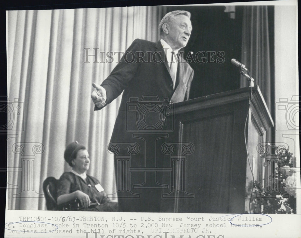 1963 Supreme Court Justice William Douglas-Historic Images