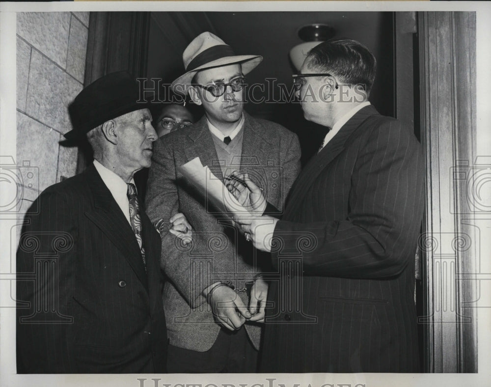 1951 Edgar Alvin Werner Arrested By Marshall Harry McCabe-Historic Images