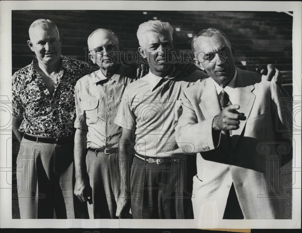 1952 US Olympic Coaches Brutus Hamilton, Chick Werner, Larry Snyder-Historic Images