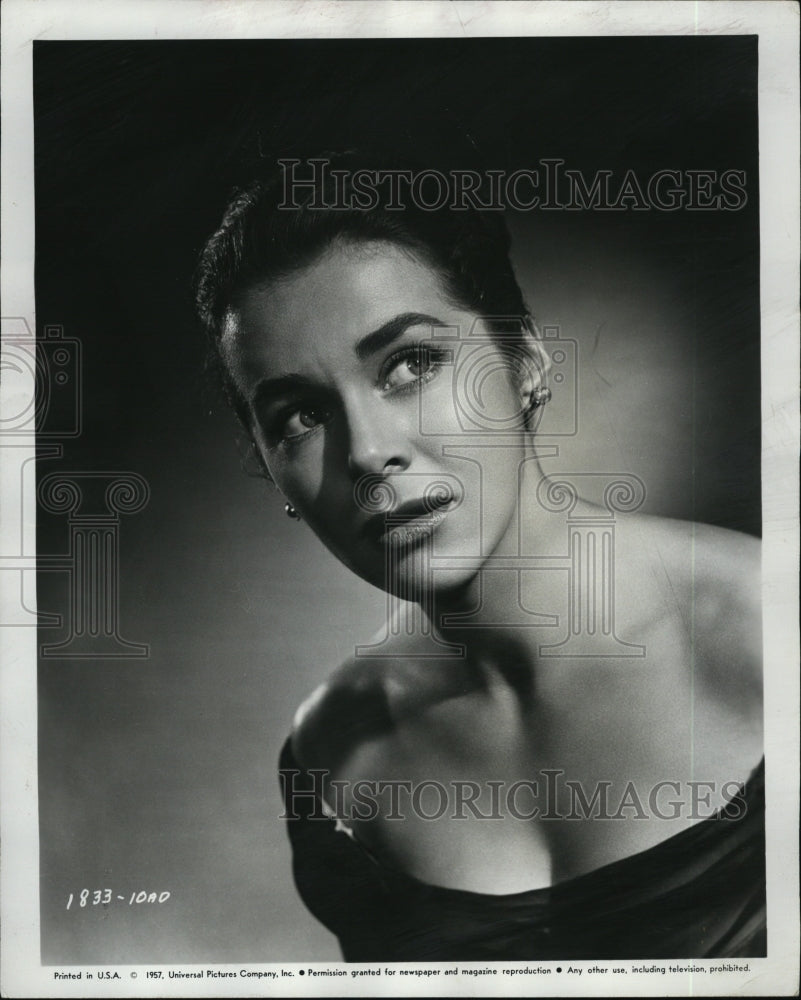 1957 Press Photo Actress Marianne Cook In &quot;Interlude&quot; - Historic Images