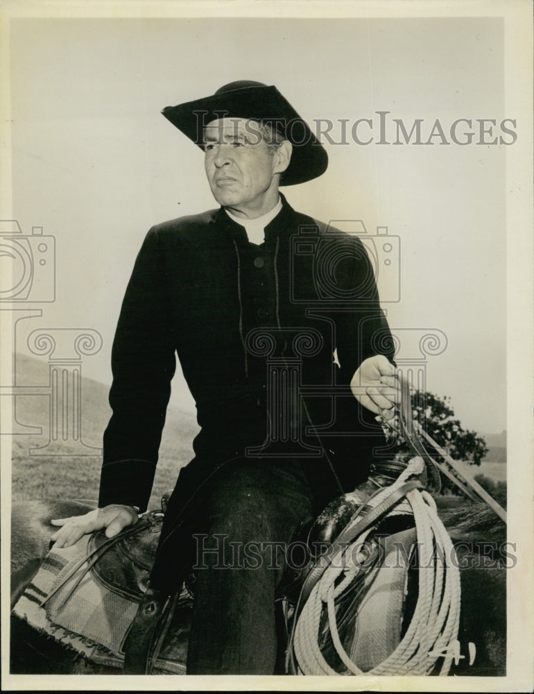 Press Photo Actor Robert Ryan in &quot;The John Bernard Story&quot; - RSL58975 - Historic Images