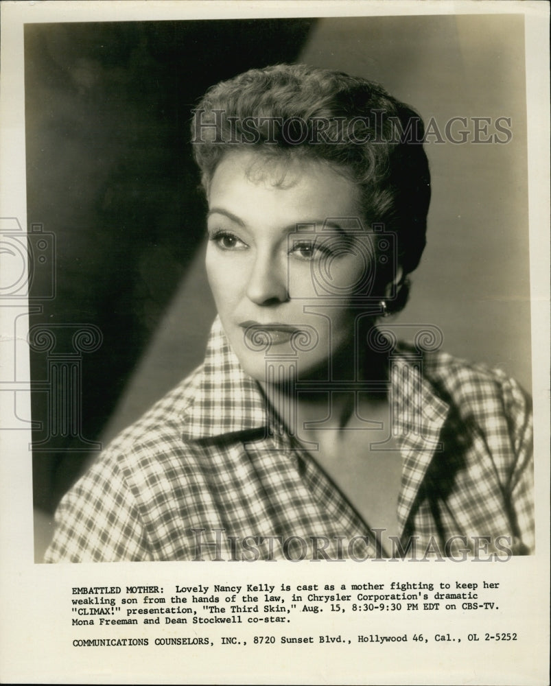 1995 American Actress Nancy Kelly stars in 