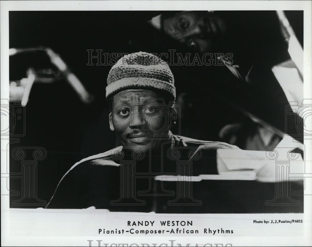 Press Photo Pianist Composer African Rythms Randy Weston In &quot;Say Brother&quot; - Historic Images