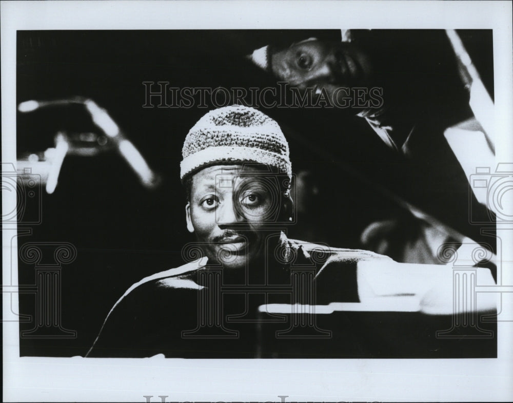 Press Photo Pianist Composer Randy Weston At Jordan Hall - RSM00139 - Historic Images