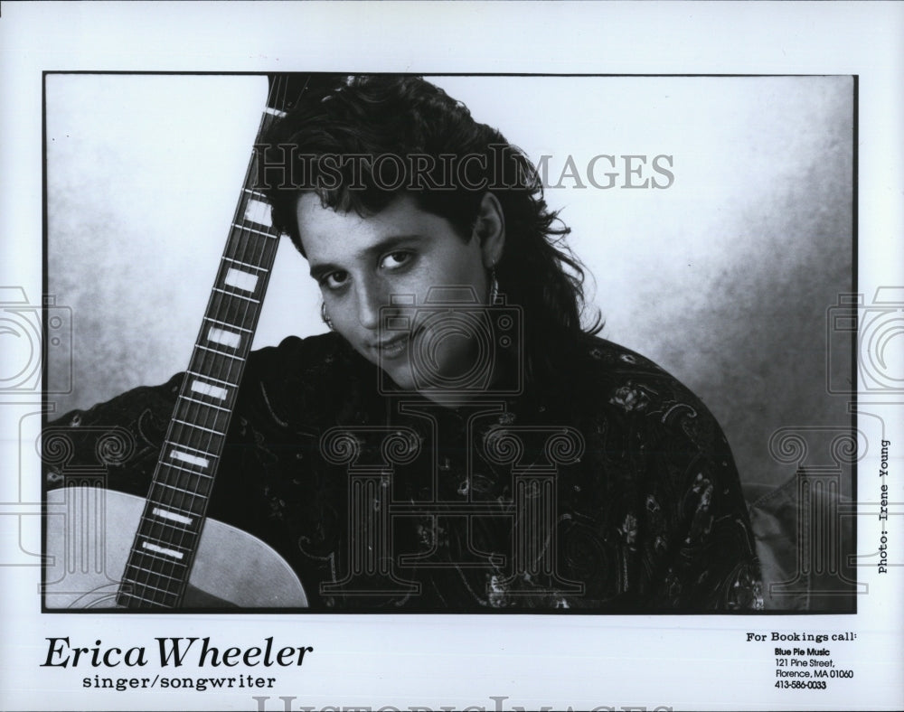 Press Photo Popular Musician Singer Erica Wheeler - RSM00143 - Historic Images