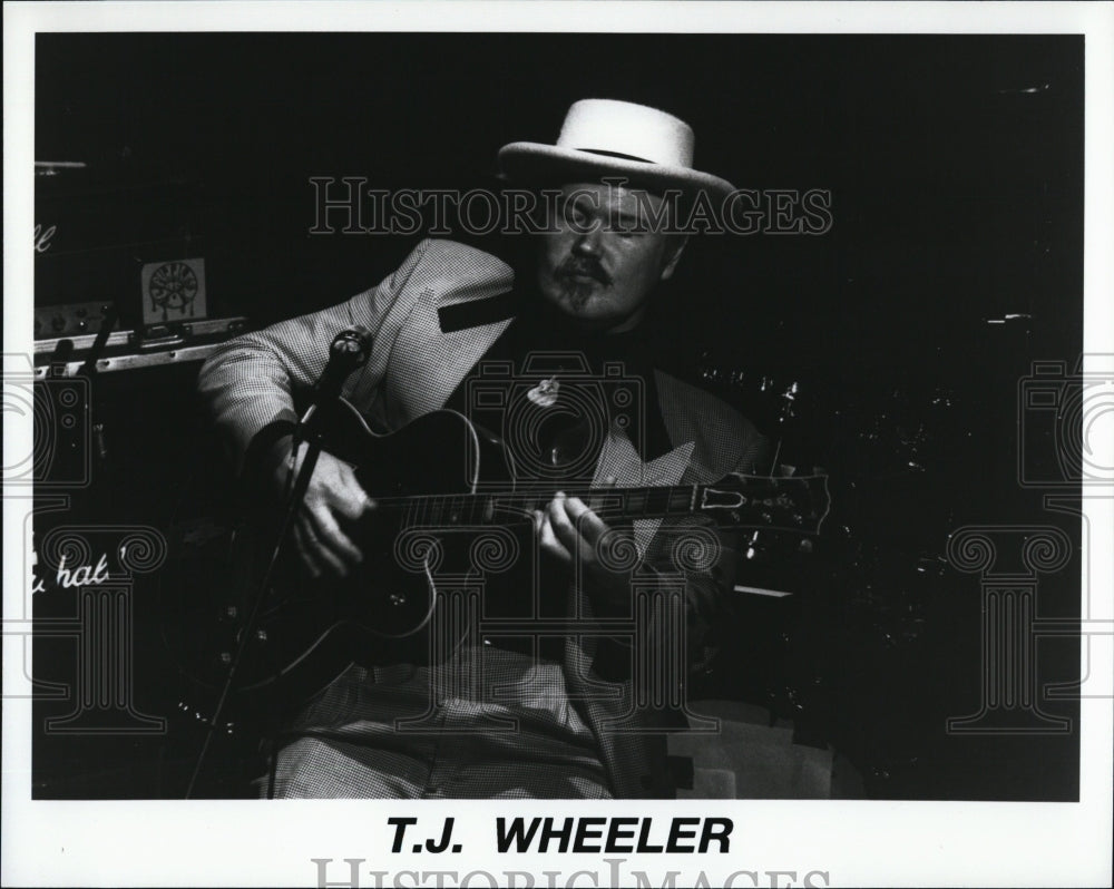 T.J. Wheeler, American blues, jazz Guitarist. - Historic Images