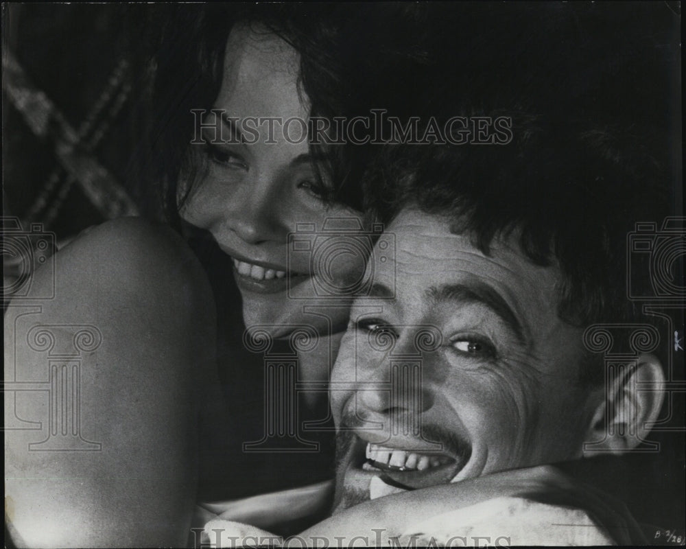 1964 Press Photo Actor Peter O' Toole Veronique Vernell Becket - Historic Images