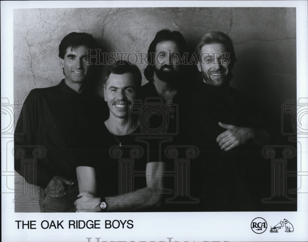 Press Photo The Oak Ridge Boys Musicians Entertainers - RSM00381 - Historic Images