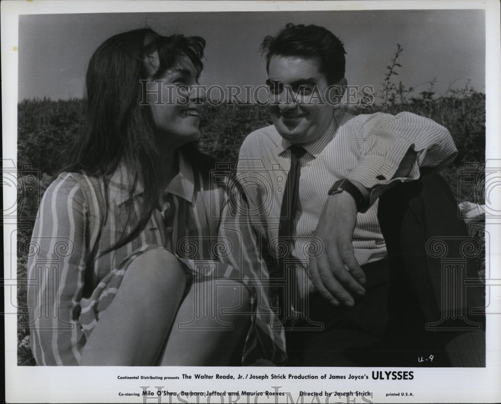 1967 Press Photo English Stage Actress Barbara Jefford in &quot;Ulysses&quot;. - RSM00445 - Historic Images