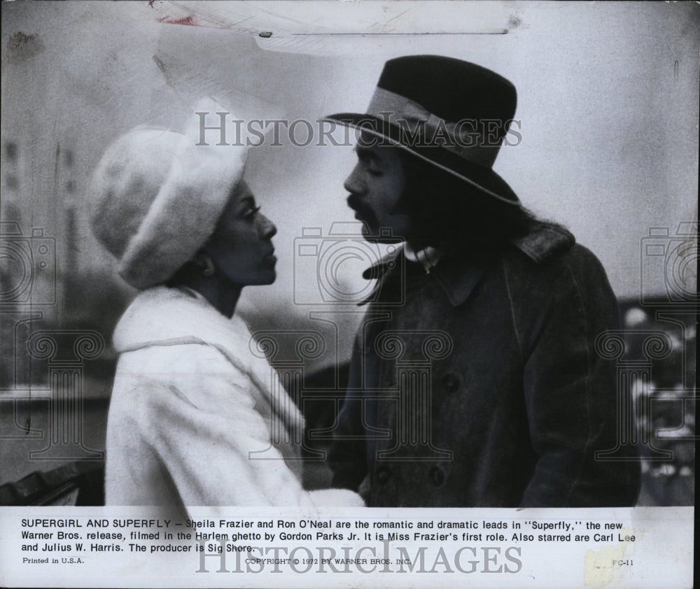 1972 Sheila Frazier, Ron O'Neal "Superfly" - Historic Images