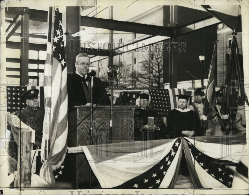 1937 Press Photo Former Governor Joseph B. Ely - Historic Images