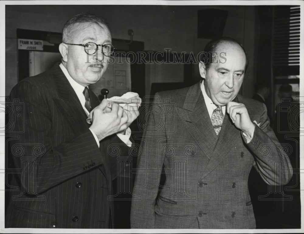 1940 Press Photo Ronald Seal Star Witness Against Dr George Danzy - Historic Images