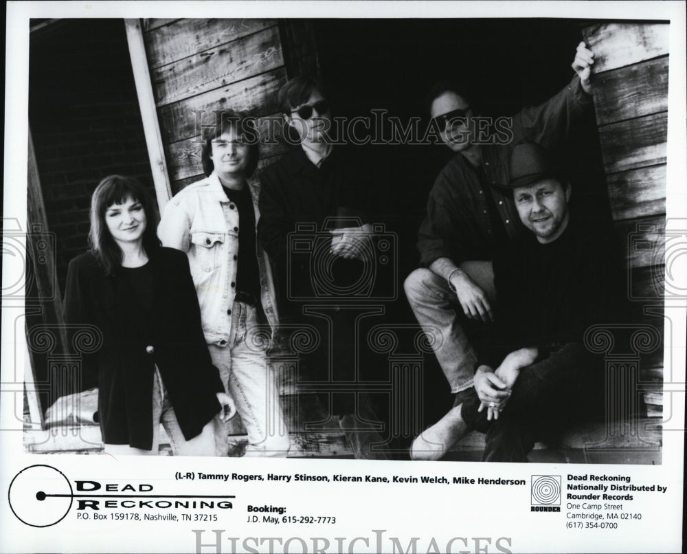 Press Photo Dead Reckoning Tammy Rogers Harry Stinson Kieran Kane Kevin Welch - Historic Images