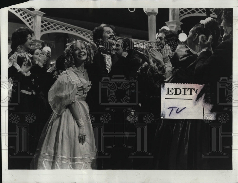 1975 Barbara Ferris, Eric Woofe in &quot;The Strauss Family&quot; - Historic Images