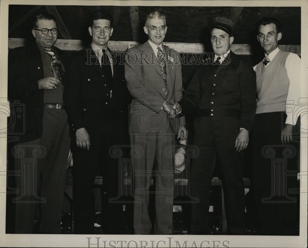 1949 Press Photo John McDonald, Louis Hatch, T Morris, A Moreau, A Turgeon - Historic Images