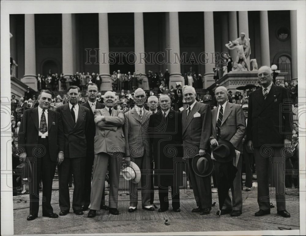 1948 Press Photo Dr. Francis E. Townsend, Old Age Pension Plan, US Congress - Historic Images