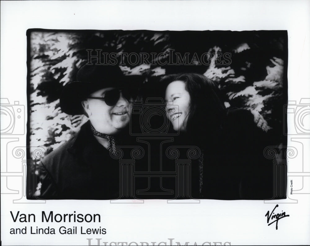 2000 Van Morrison, Northern Irish Singer, Linda Gail Lewis, Pianist - Historic Images