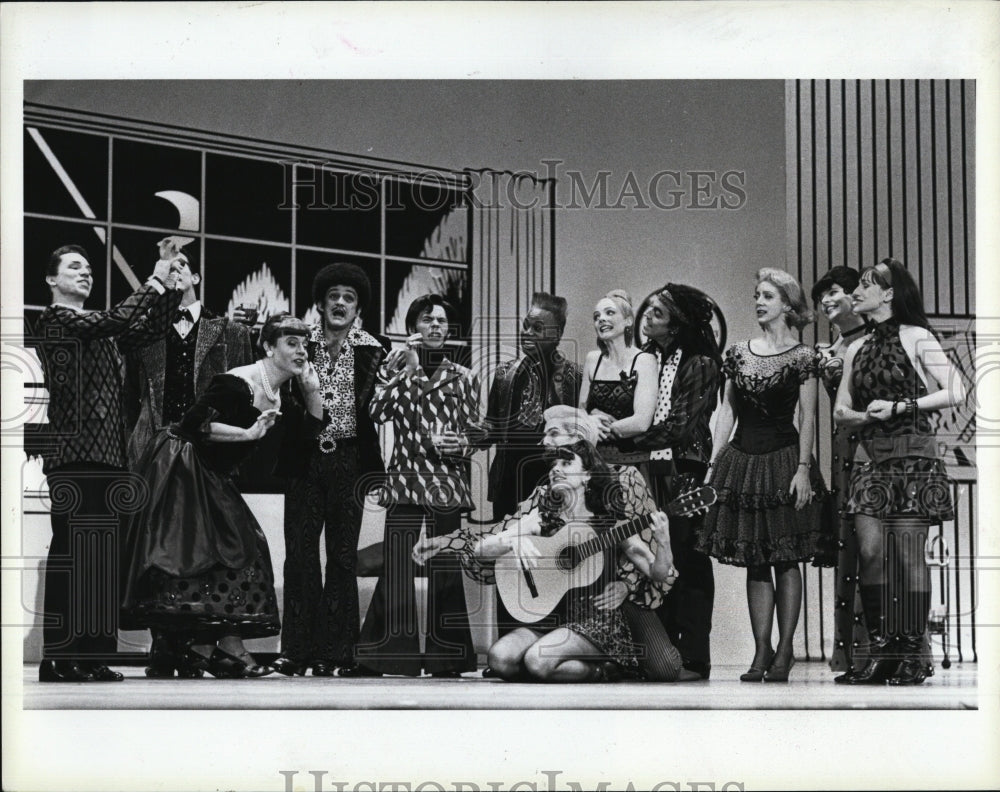 1992 Press Photo Popular Dancer Mark Morris With Monnaie Dance Group - Historic Images