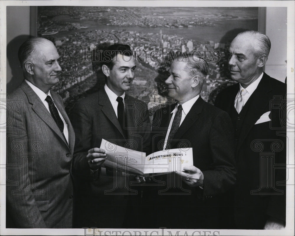 1958 Charles W.E. Morris Advertising Manager &amp; Phillip Nutting - Historic Images