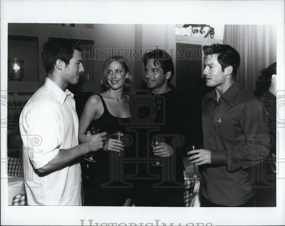 1997 Press Photo Derek Riker, Jessica Lipman, Seth Greenberg, and Drew Riker - Historic Images